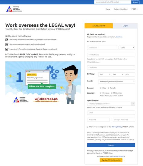 peos account|PEOS Online .